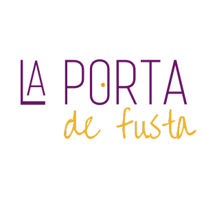 LA PORTA DE FUSTA logotip
